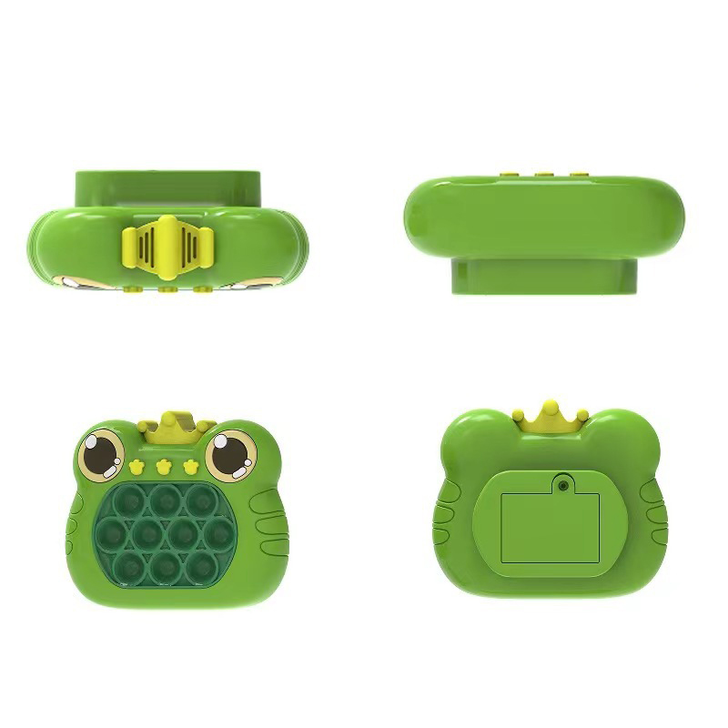 Frog Pop It Game Fidget Sensory Toys Juego de empuje rápido