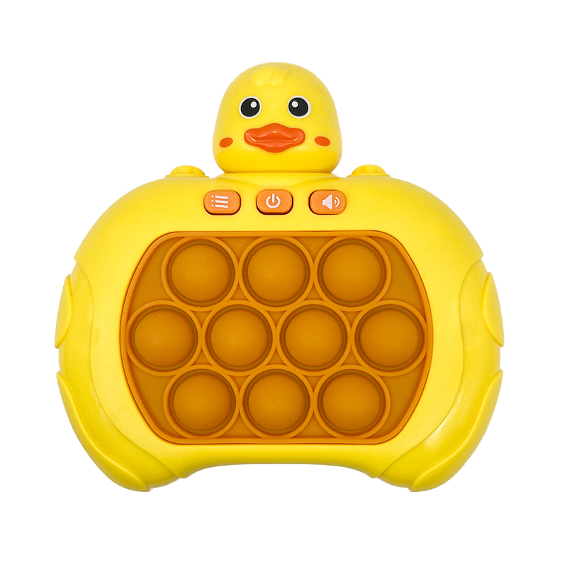 Máquina de juego de rompecabezas de juguete de juego de empuje rápido de pato