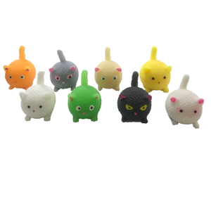 Juguetes para apretar para gatos Squishies Soft Fidget Toys Alivio del estrés