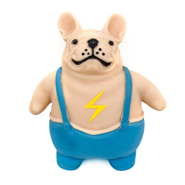 Bullying Dog Squishy Squeeze Toy Hombre Juguete de estrés sensorial