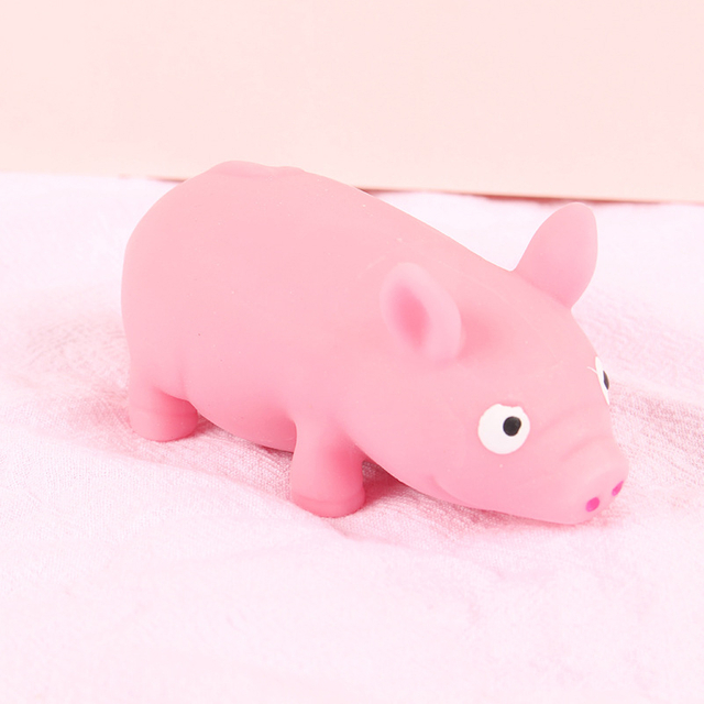 Juguetes blandos para aliviar el estrés y la ansiedad del juguete Pink Pig