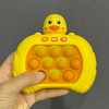 Máquina de juego de rompecabezas de juguete de juego de empuje rápido de pato