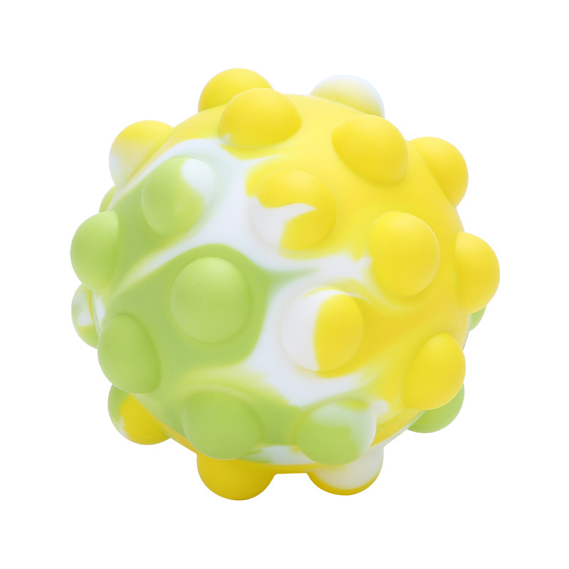 Juguete sensorial Push Pop Bubble Ball Fidget colorido