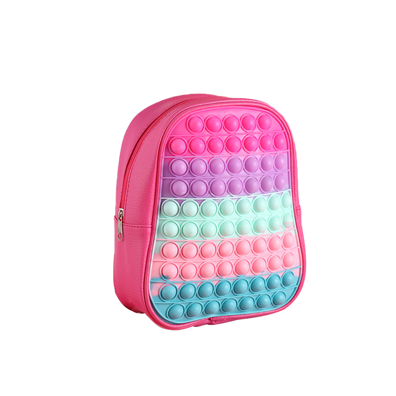 Mochila grande Pop Fidget Pop It bolso escolar niños lindos 