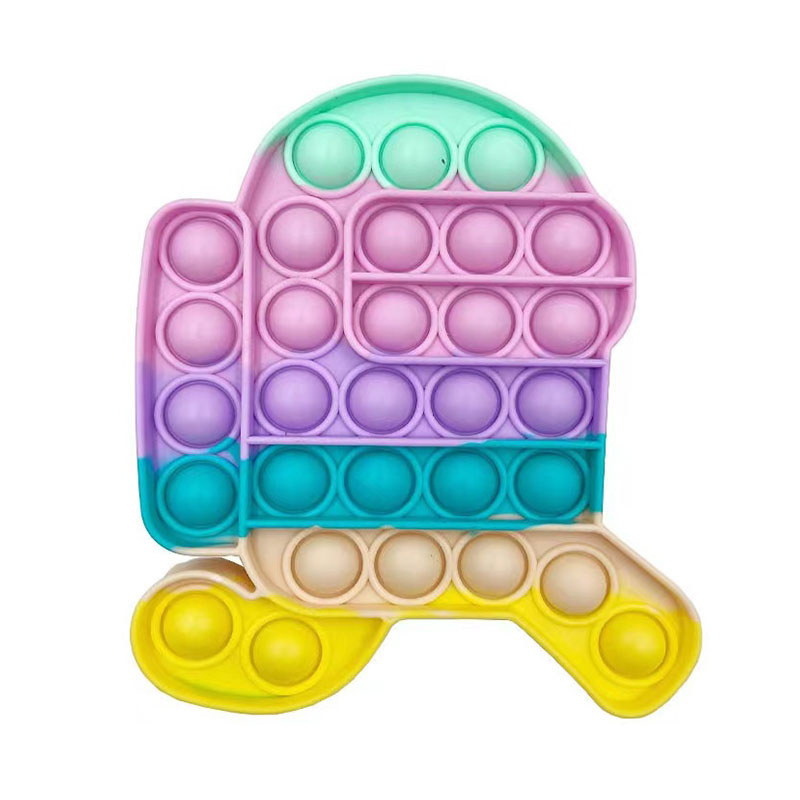 Juguete de empuje de silicona Pop it Bubble Squeeze para niños