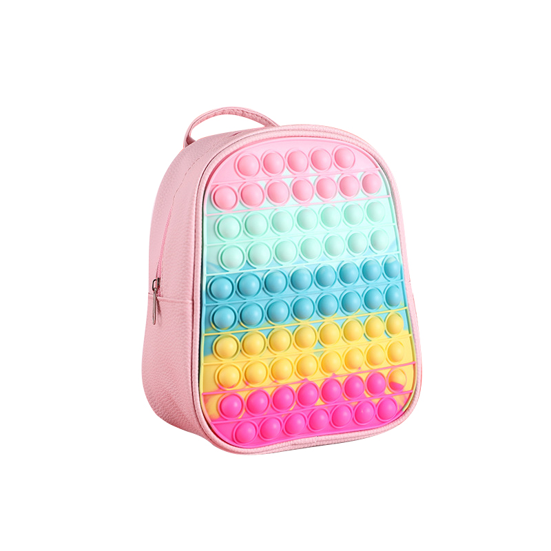 Mochila grande Pop Fidget Pop It bolso escolar niños lindos 