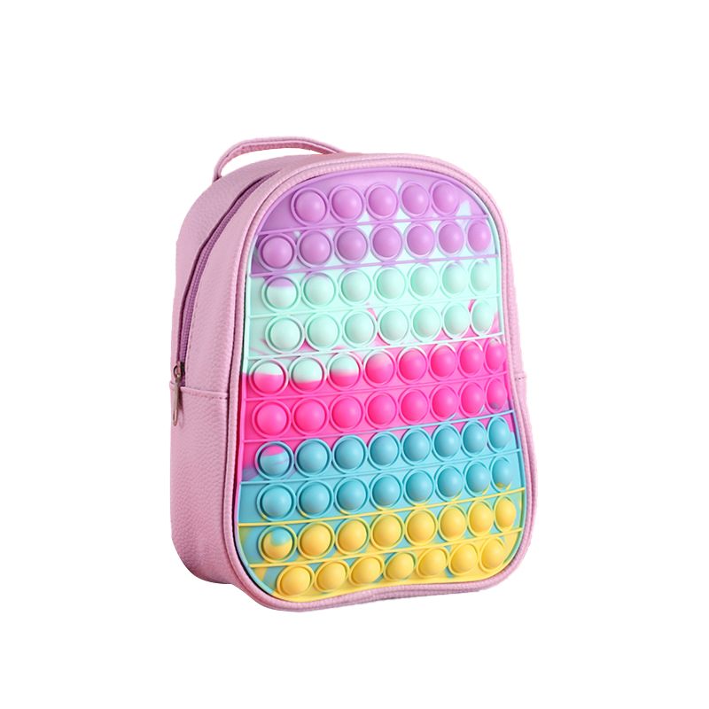 Mochila grande Pop Fidget Pop It bolso escolar niños lindos 