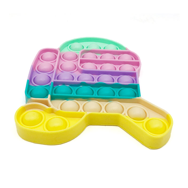 Juguete de empuje de silicona Pop it Bubble Squeeze para niños